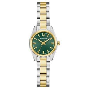 Bulova Women's Surveyor Green Dial Watch - 98L329